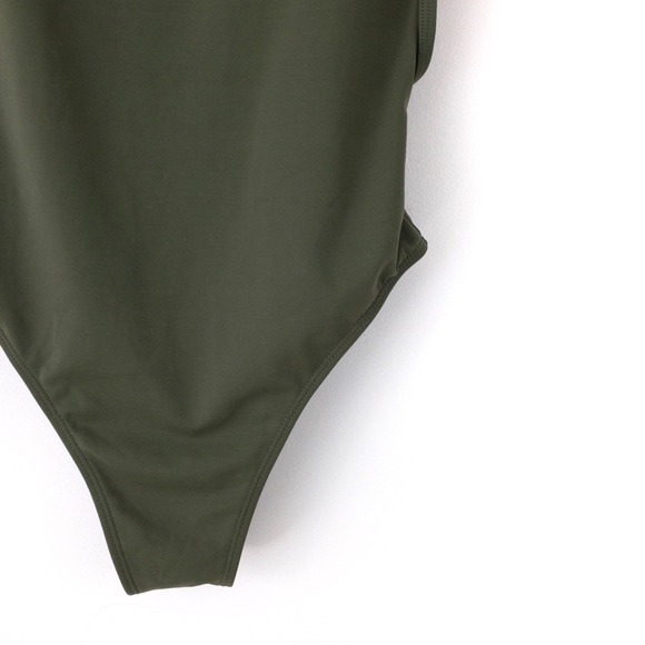 L• A. Hearts • Olive Green Swimsuit - Picture 4 of 8